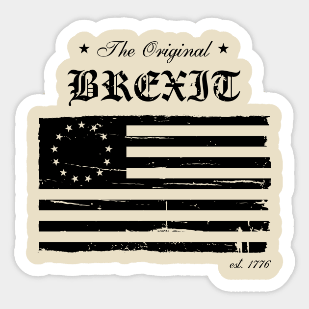 The Original BREXIT Sticker by NickGarcia